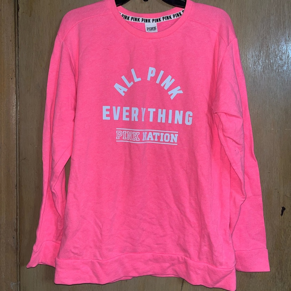 PINK Victoria's Secret Pink Long Sleeve Tee